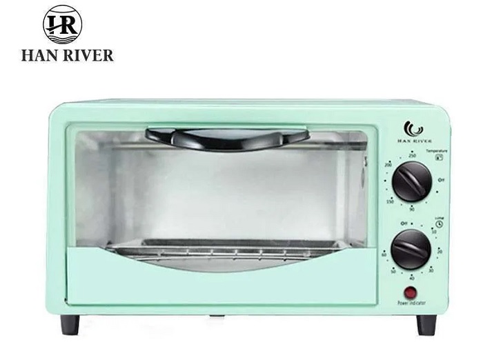 Han River Oven Listrik 12L, Produk Multifungsi untuk Buat Makanan Lezat 